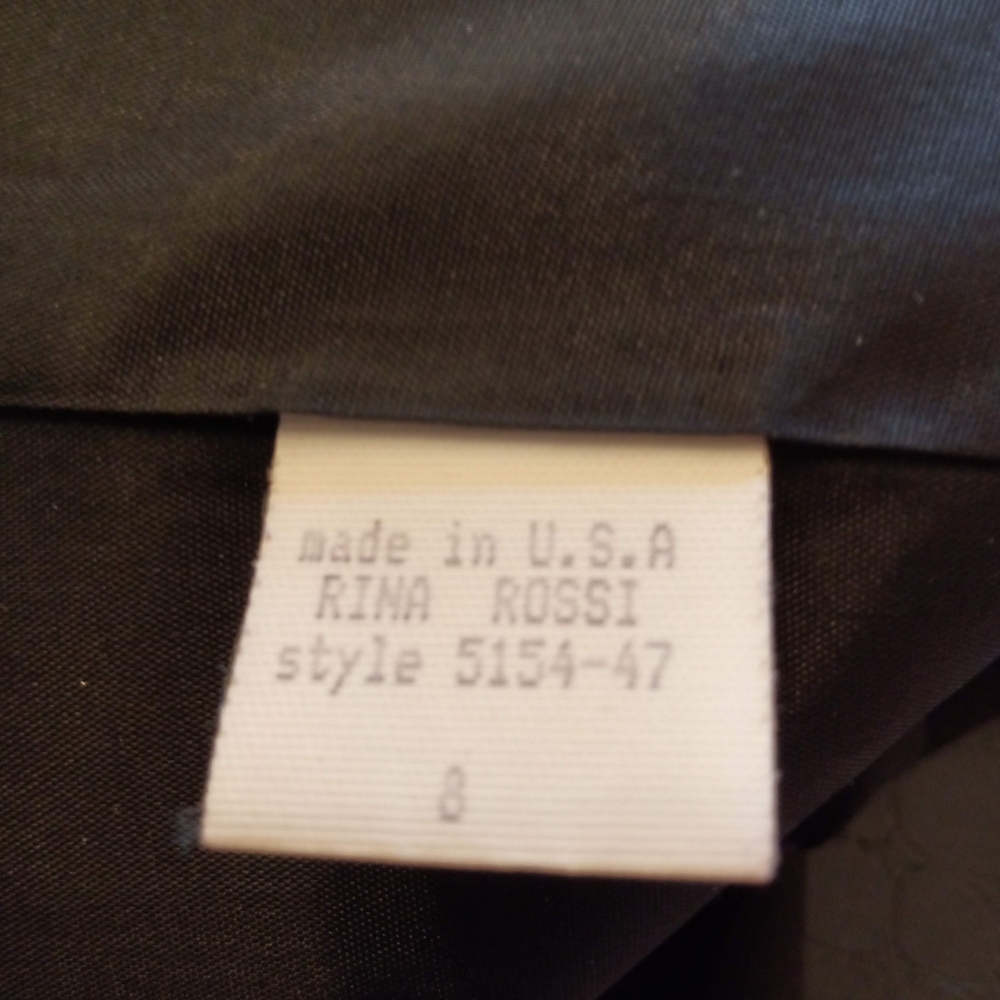 RINA ROSSI Black Top - Picture 7 of 8